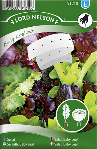 Salaatti, Baby Leaf Baby Leaf mix, kylvönauha