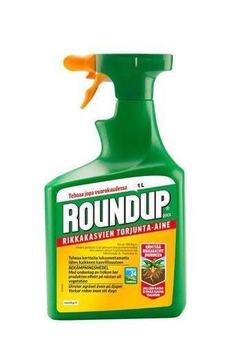 Rikkakasvien torjunta-aine - Roundup Quick 1L